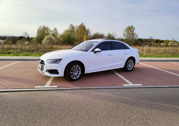 Audi A4 cena 127500 przebieg: 34500, rok produkcji 2021 z Białystok małe 92